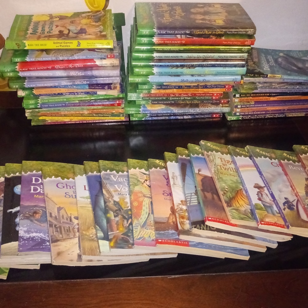 Magic tree house books.